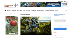 Desktop Screenshot of irrigazette.com